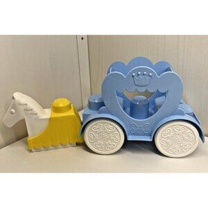Vtge Mega Bloks Princess Fairytale Palace 607 Kingdom Horse Carriage replacement